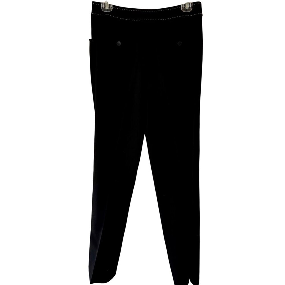 Grace Dane Lewis Black Slim-Fit Dress Pants with Pockets Women's Size 6